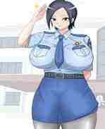 日本无翼鸟漫画全彩女星警察官 屈辱脱衣剧场